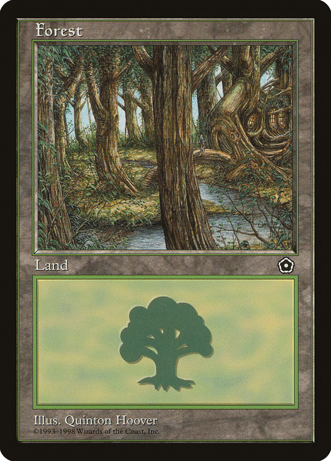 Forest (Treehouse on Right / Black Signature) [Portal Second Age] | Rock City Comics