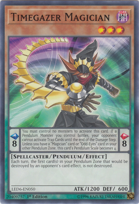 Timegazer Magician [LED6-EN050] Common | Rock City Comics