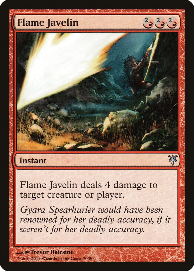 Flame Javelin [Duel Decks: Sorin vs. Tibalt] | Rock City Comics