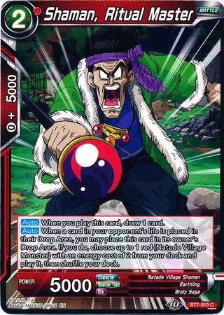 Shaman, Ritual Master (BT7-019) [Assault of the Saiyans] | Rock City Comics