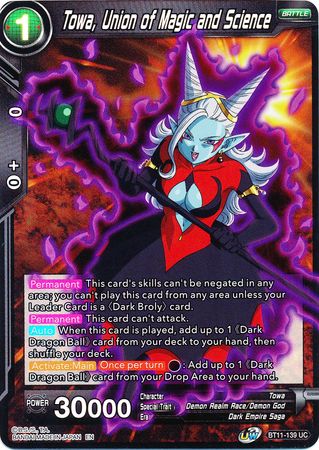 Towa, Union of Magic and Science (BT11-139) [Vermilion Bloodline 2nd Edition] | Rock City Comics
