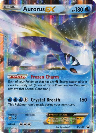 Aurorus EX (XY102) (Jumbo Card) [XY: Black Star Promos] | Rock City Comics