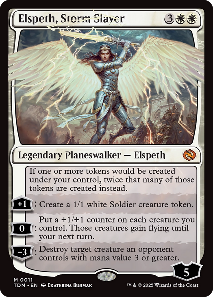 Elspeth, Storm Slayer [Tarkir: Dragonstorm] | Rock City Comics