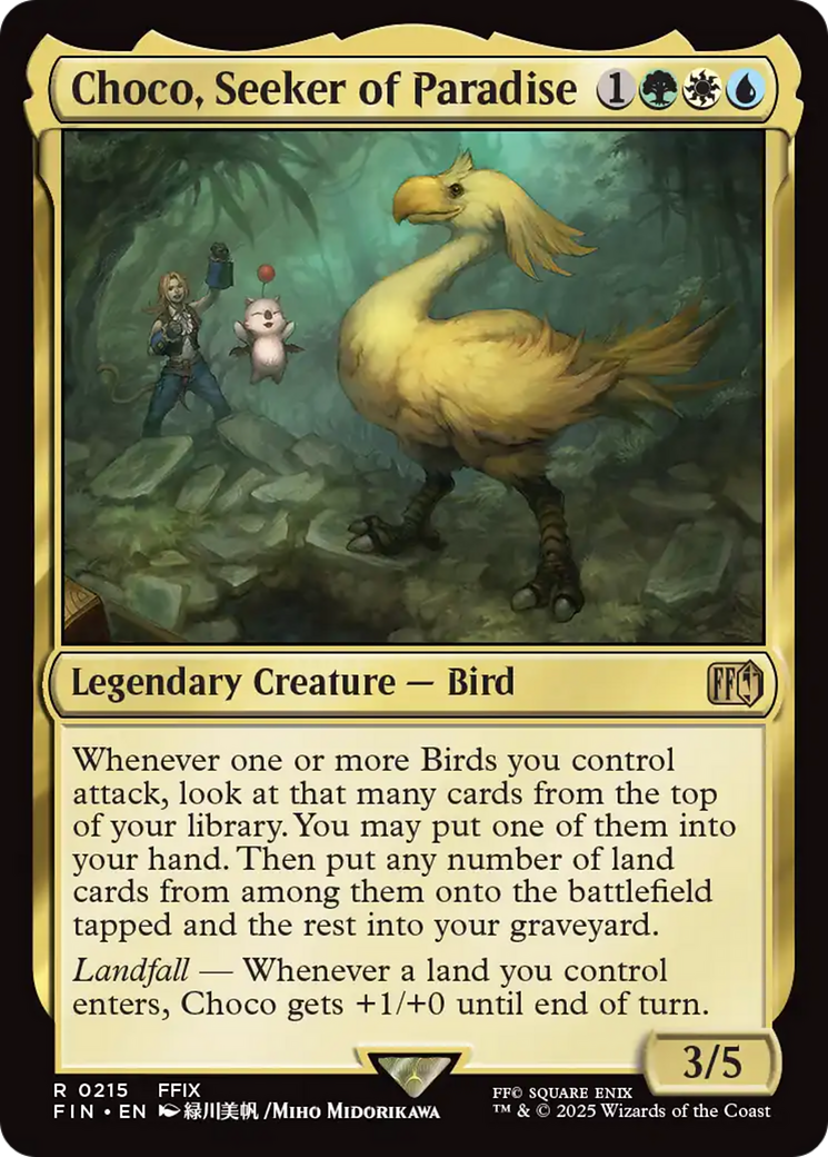 Choco, Seeker of Paradise [FINAL FANTASY] | Rock City Comics