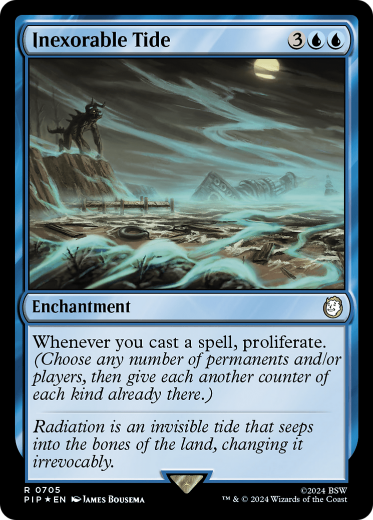 Inexorable Tide (Surge Foil) [Fallout] | Rock City Comics