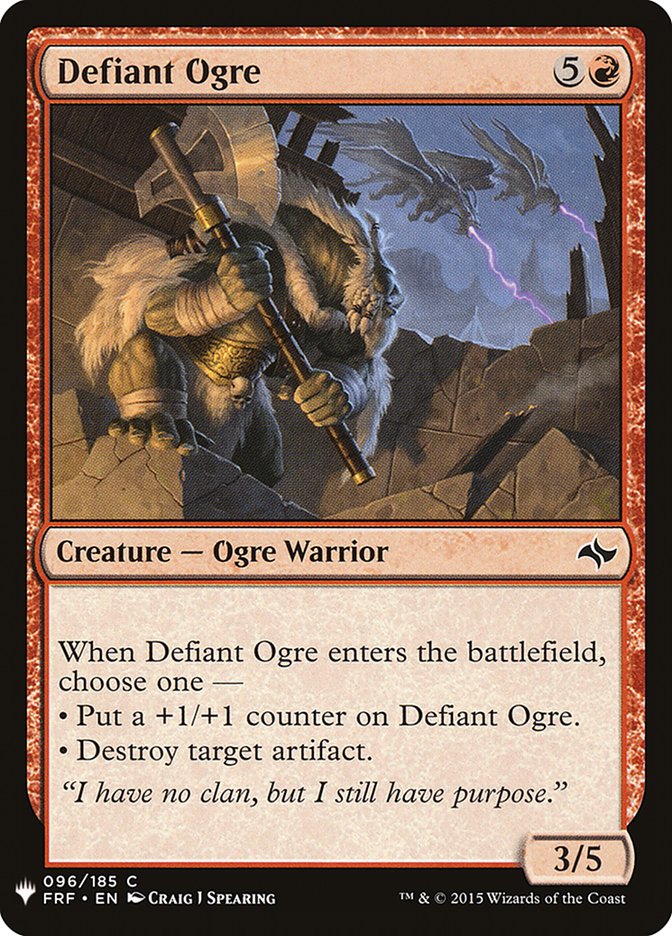 Defiant Ogre [Mystery Booster] | Rock City Comics