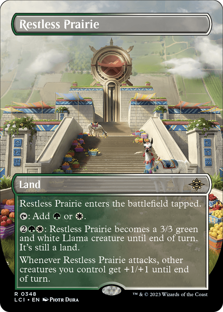 Restless Prairie (Borderless) [The Lost Caverns of Ixalan] | Rock City Comics