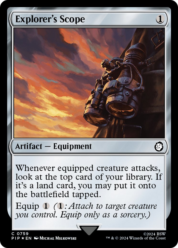 Explorer's Scope (Surge Foil) [Fallout] | Rock City Comics