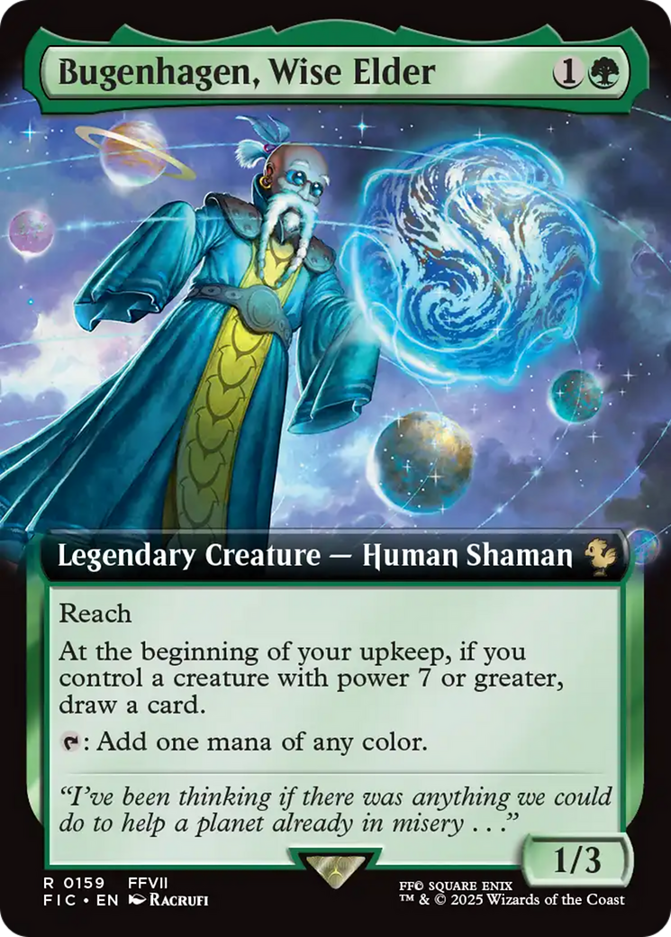 Bugenhagen, Wise Elder (Extended Art) [FINAL FANTASY Commander] | Rock City Comics