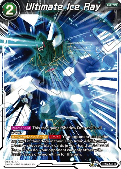 Ultimate Ice Ray (BT15-140) [Saiyan Showdown] | Rock City Comics