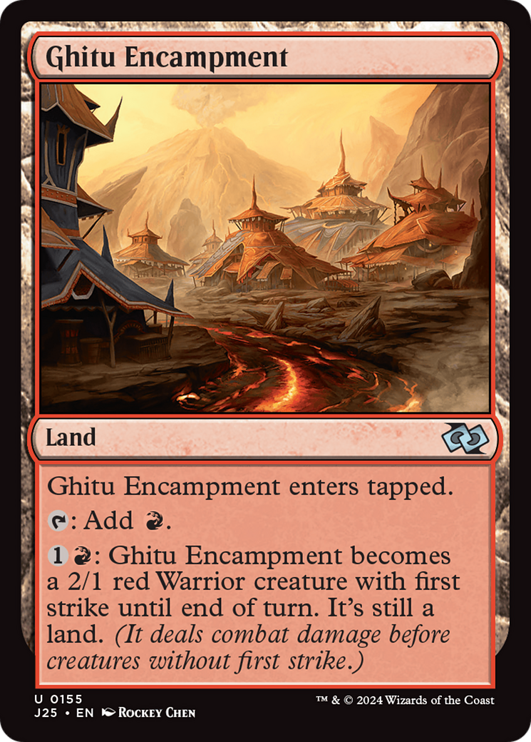 Ghitu Encampment [Foundations Jumpstart] | Rock City Comics