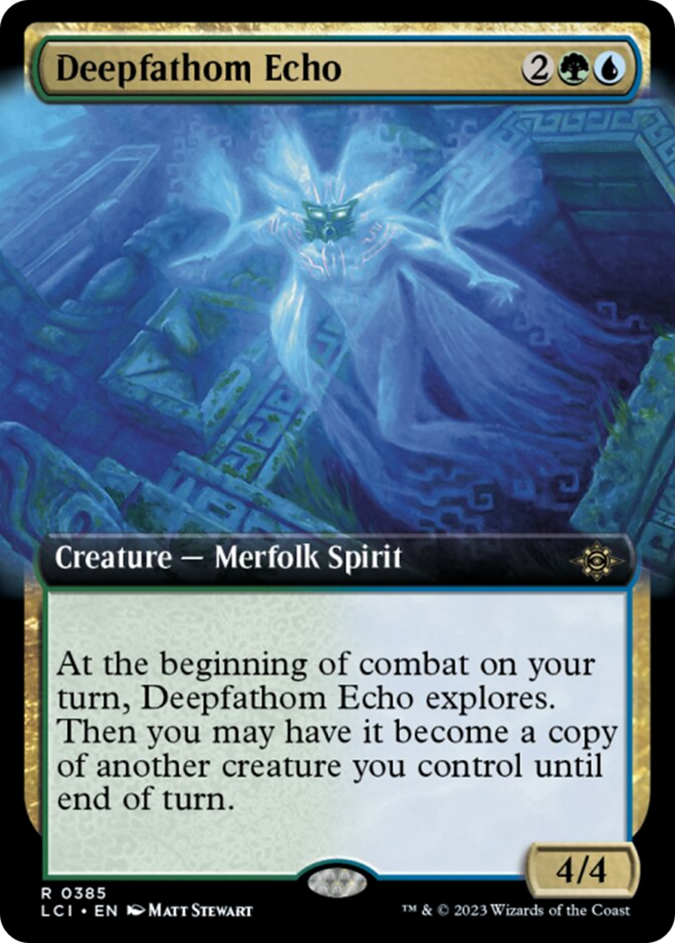 Deepfathom Echo (Extended Art) [The Lost Caverns of Ixalan] | Rock City Comics