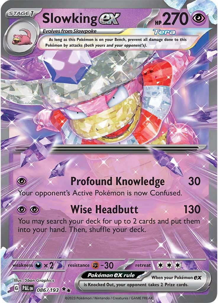 Slowking ex (086/193) [Scarlet & Violet: Paldea Evolved] | Rock City Comics