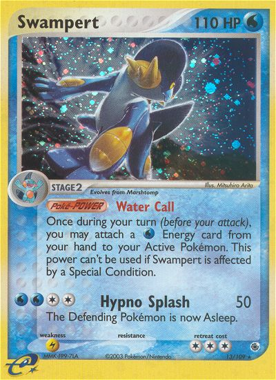 Swampert (13/109) [EX: Ruby & Sapphire] | Rock City Comics