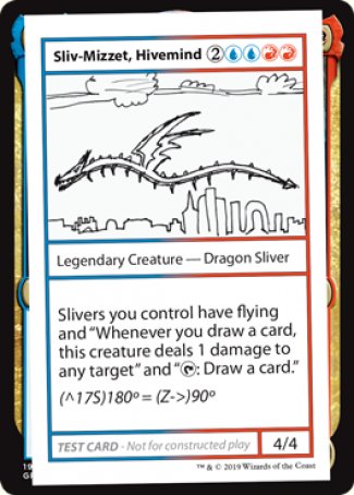 Sliv-Mizzet, Hivemind (2021 Edition) [Mystery Booster Playtest Cards] | Rock City Comics