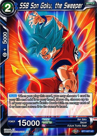 SSB Son Goku, the Sweeper (BT7-027) [Assault of the Saiyans] | Rock City Comics