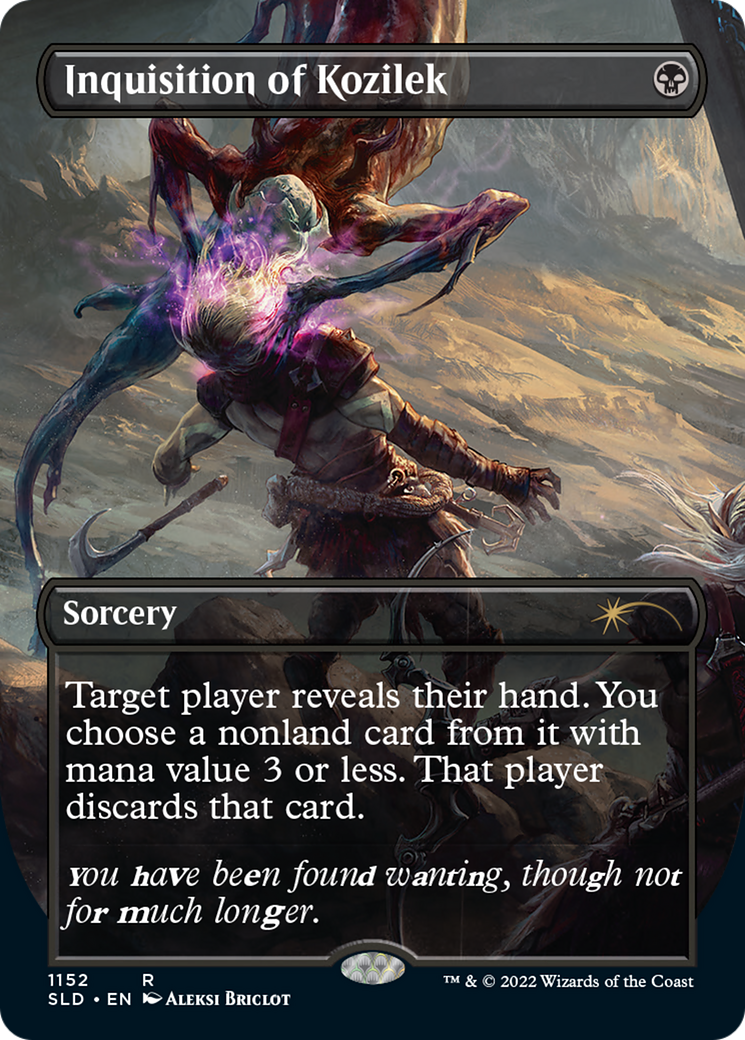Inquisition of Kozilek (Borderless) [Secret Lair Drop Series] | Rock City Comics