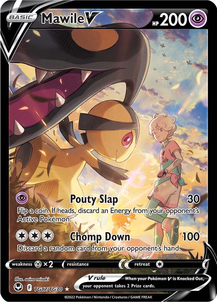 Mawile V (TG17/TG30) [Sword & Shield: Silver Tempest] | Rock City Comics