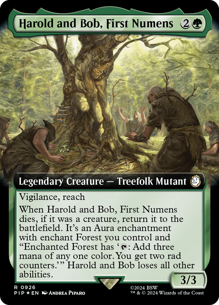 Harold and Bob, First Numens (Extended Art) (Surge Foil) [Fallout] | Rock City Comics