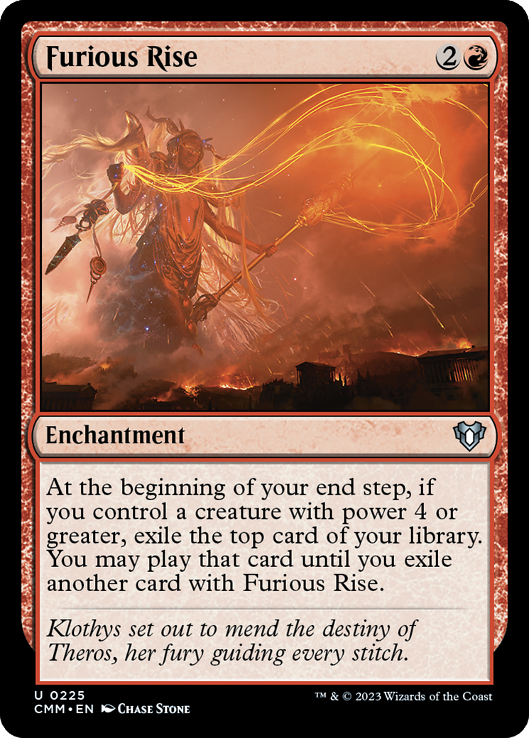 Furious Rise [Commander Masters] | Rock City Comics