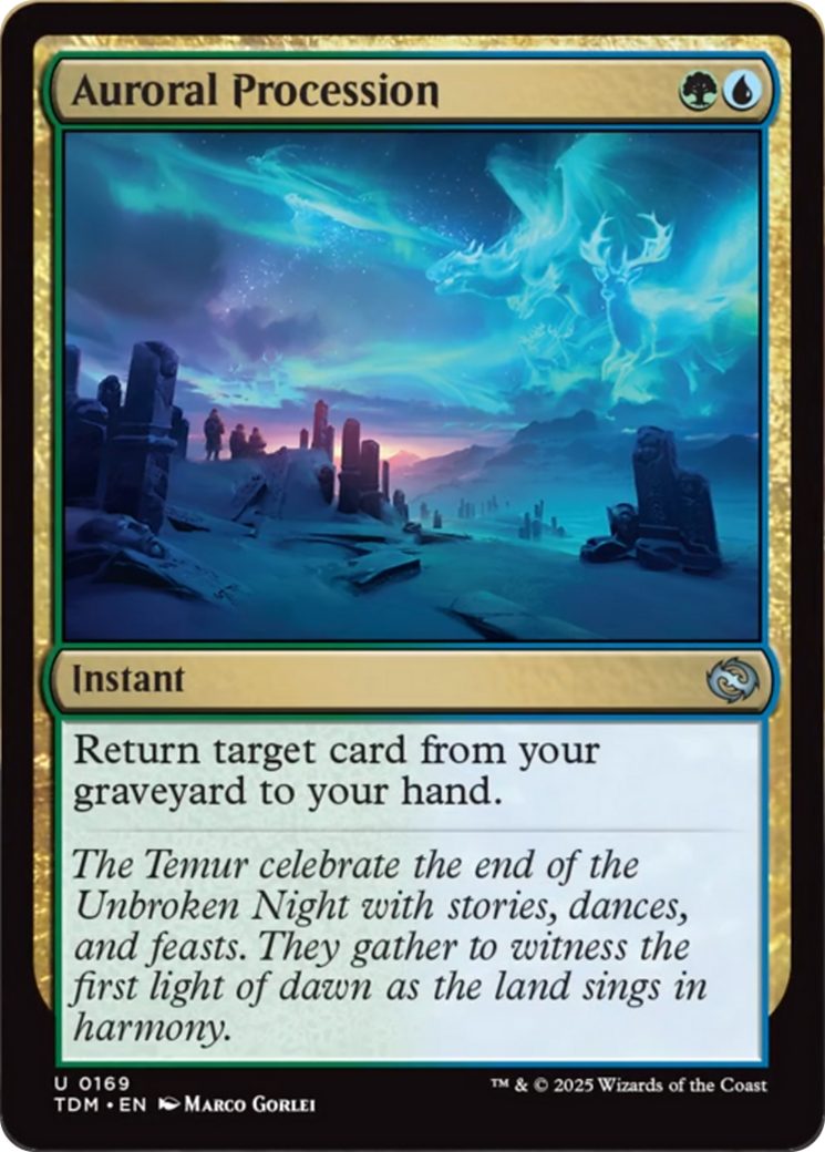 Auroral Procession [Tarkir: Dragonstorm] | Rock City Comics
