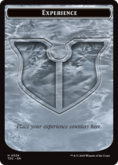 Experience // Treasure Double-Sided Token [Tarkir: Dragonstorm Commander Tokens] | Rock City Comics