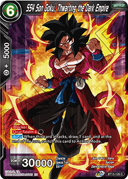 SS4 Son Goku, Thwarting the Dark Empire (Common) (BT13-126) [Supreme Rivalry] | Rock City Comics