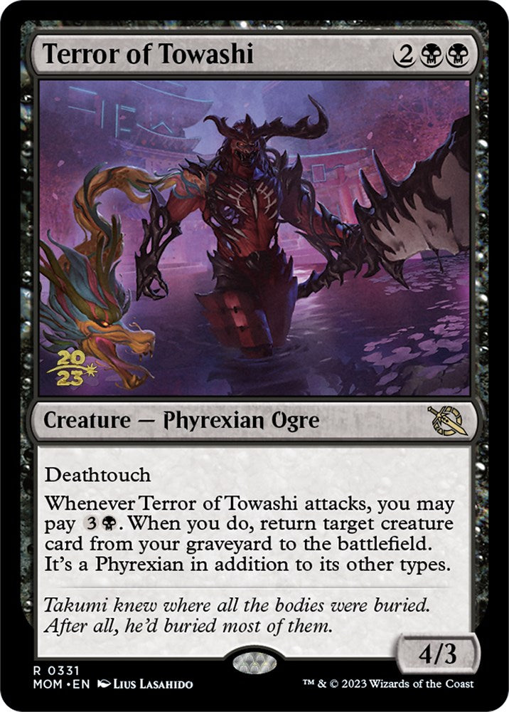 Terror of Towashi [March of the Machine Prerelease Promos] | Rock City Comics