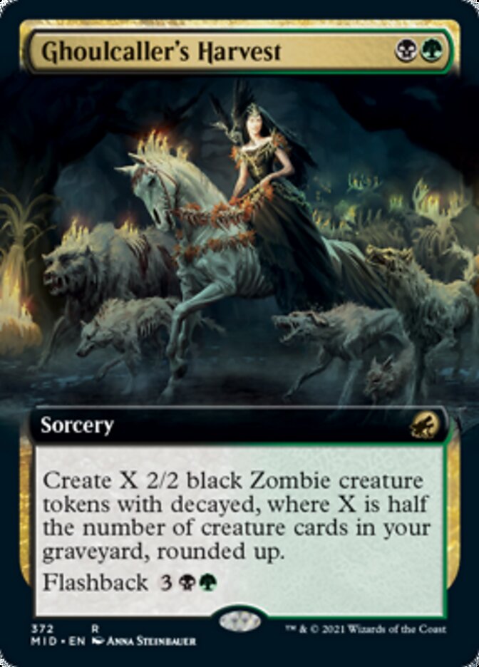Ghoulcaller's Harvest (Extended Art) [Innistrad: Midnight Hunt] | Rock City Comics