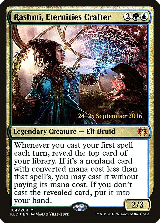 Rashmi, Eternities Crafter [Kaladesh Prerelease Promos] | Rock City Comics