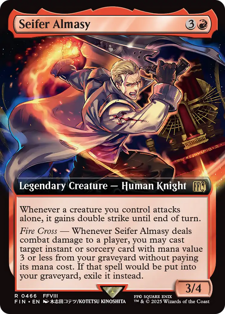 Seifer Almasy (Extended Art) [FINAL FANTASY] | Rock City Comics