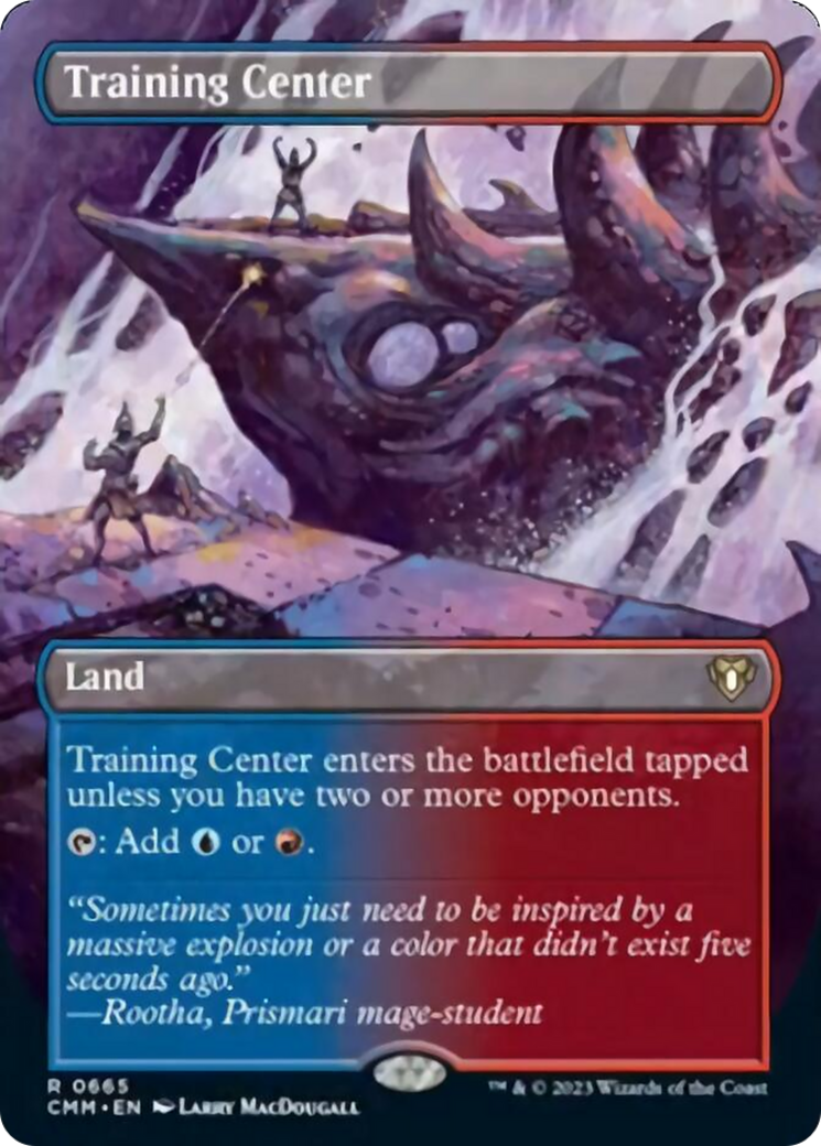 Training Center (Borderless Alternate Art) [Commander Masters] | Rock City Comics