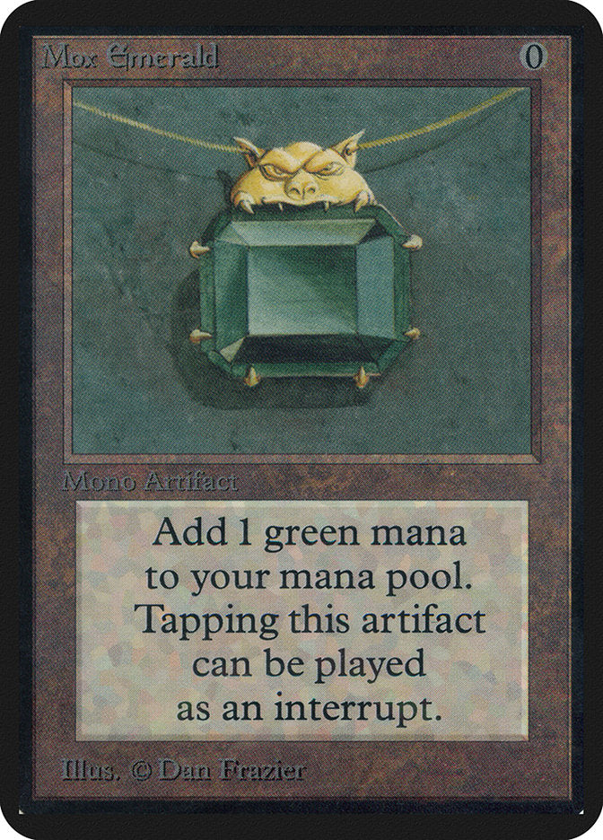 Mox Emerald [Alpha Edition] | Rock City Comics