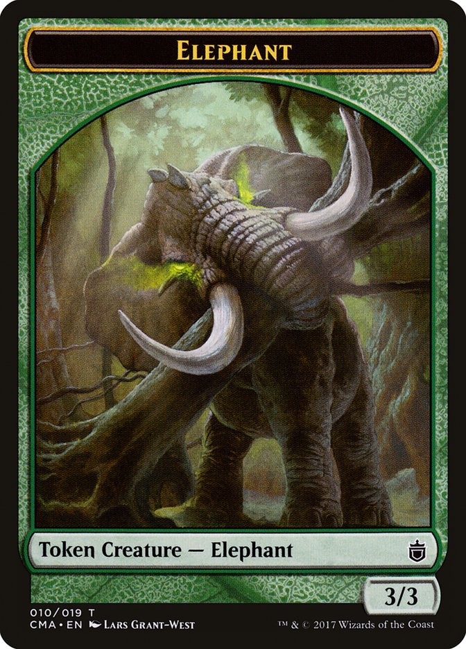 Elephant Token [Commander Anthology Tokens] | Rock City Comics
