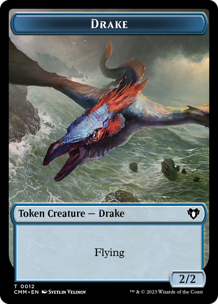 Eldrazi Scion // Drake Double-Sided Token [Commander Masters Tokens] | Rock City Comics