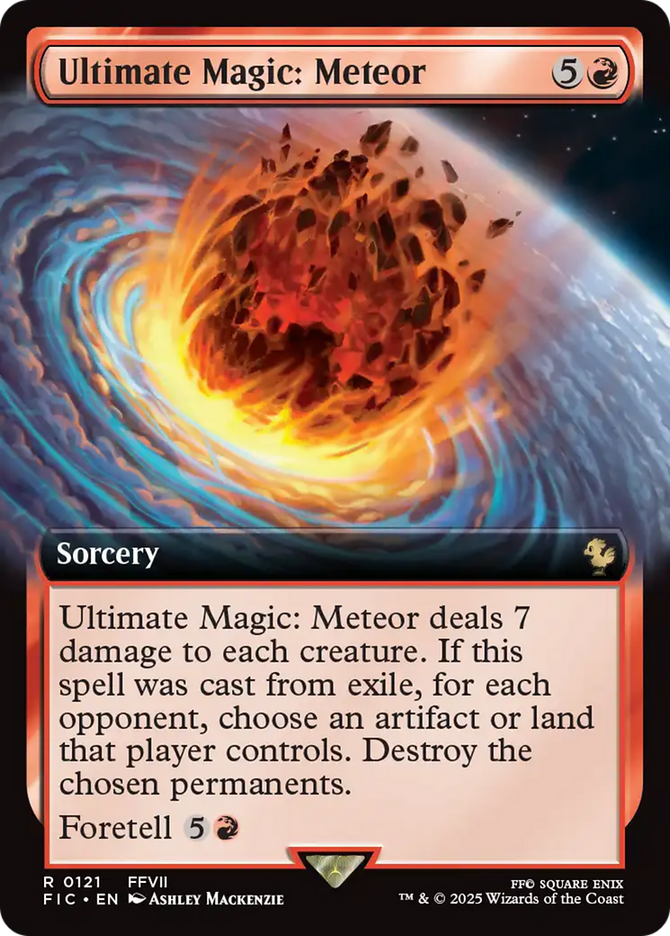 Ultimate Magic: Meteor (Extended Art) [FINAL FANTASY Commander] | Rock City Comics