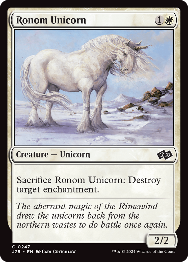 Ronom Unicorn [Foundations Jumpstart] | Rock City Comics