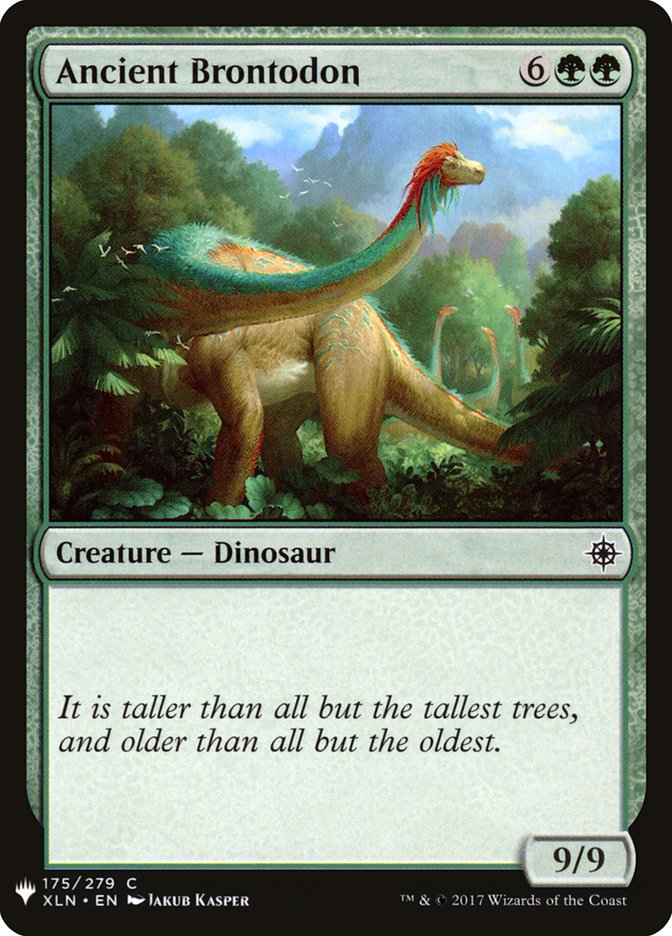 Ancient Brontodon [Mystery Booster] | Rock City Comics