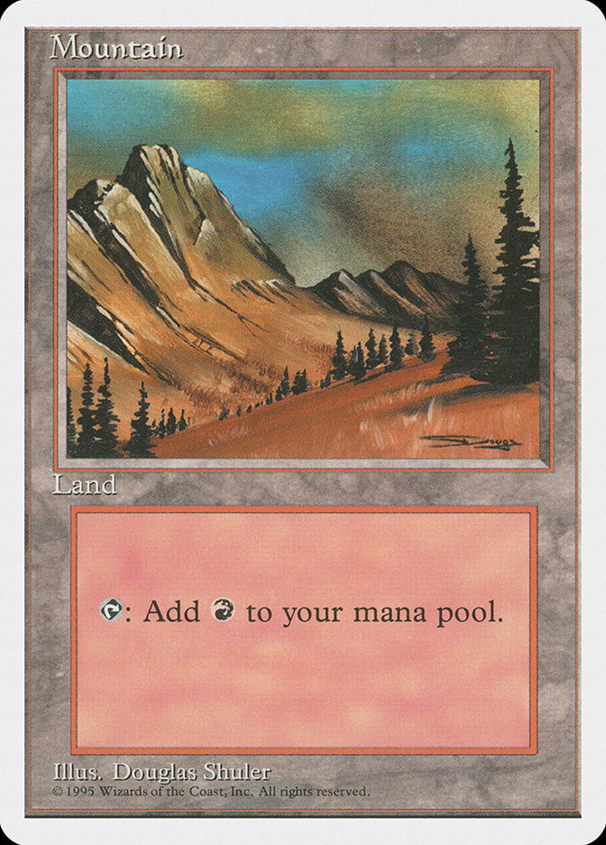 Mountain (No Snow) [Fourth Edition] | Rock City Comics