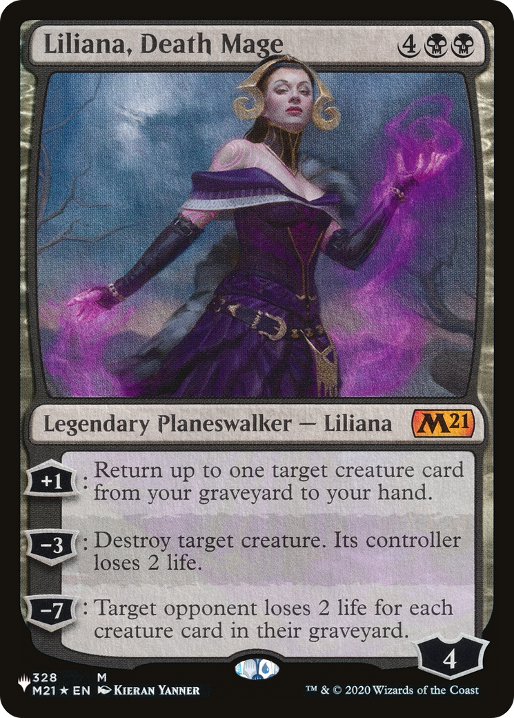 Liliana, Death Mage [The List Reprints] | Rock City Comics