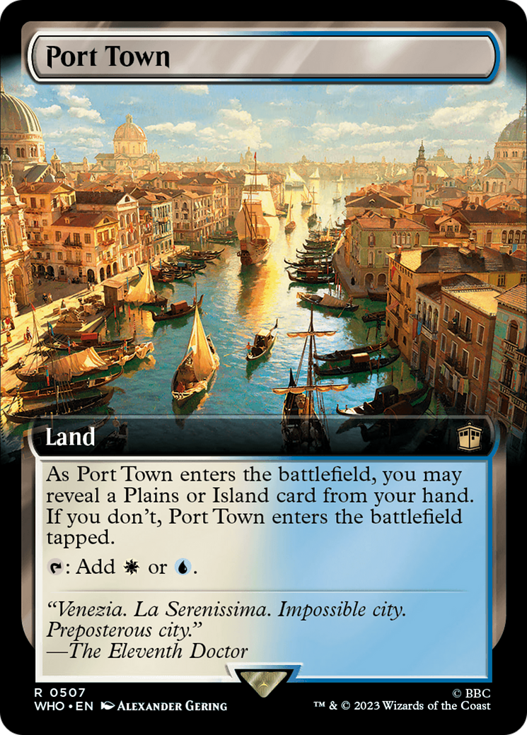 Port Town (Extended Art) [Doctor Who] | Rock City Comics