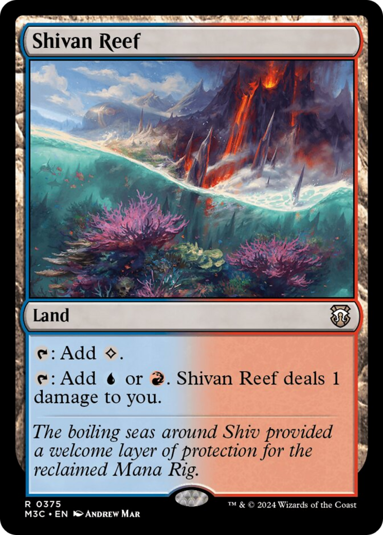 Shivan Reef [Modern Horizons 3 Commander] | Rock City Comics