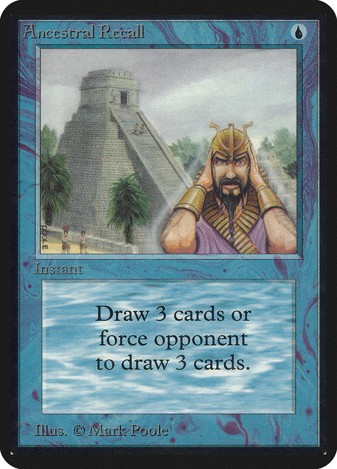 Ancestral Recall [Alpha Edition] | Rock City Comics