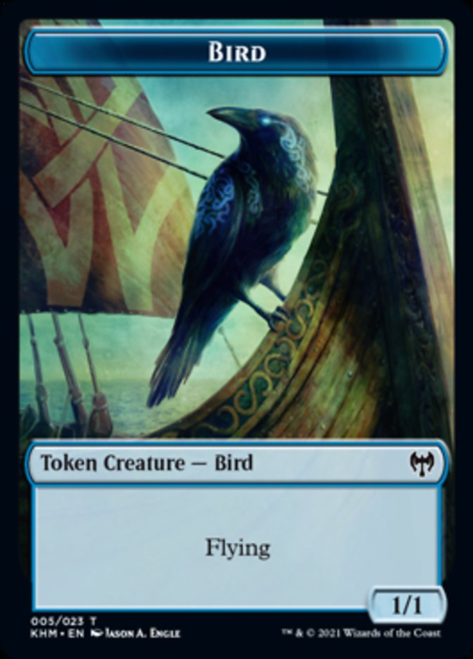 Bird Token [Kaldheim Tokens] | Rock City Comics