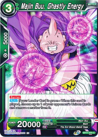 Majin Buu, Ghastly Energy (BT11-070) [Vermilion Bloodline] | Rock City Comics