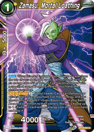 Zamasu, Mortal Loathing (BT16-091) [Realm of the Gods] | Rock City Comics