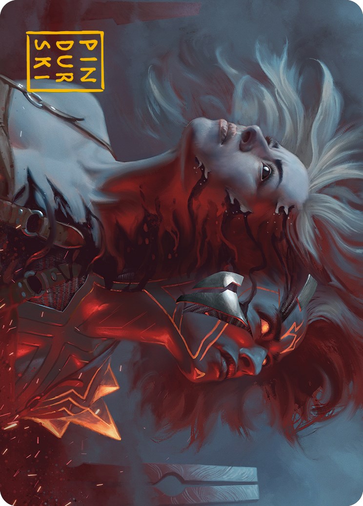 Thrill of Possibility Art Card (Gold-Stamped Signature) [Phyrexia: All Will Be One Art Series] | Rock City Comics