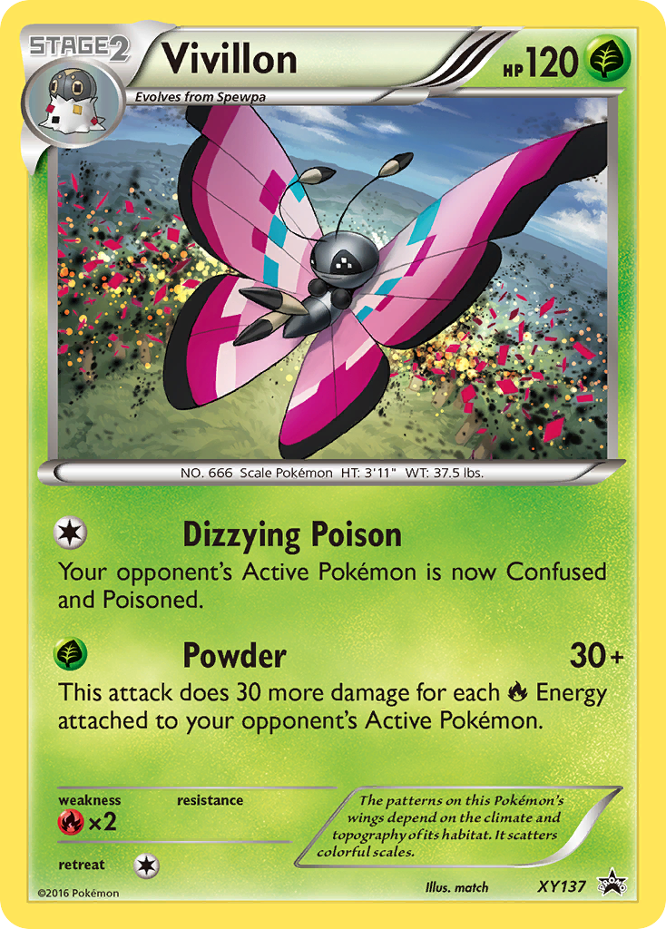 Vivillon (XY137) [XY: Black Star Promos] | Rock City Comics