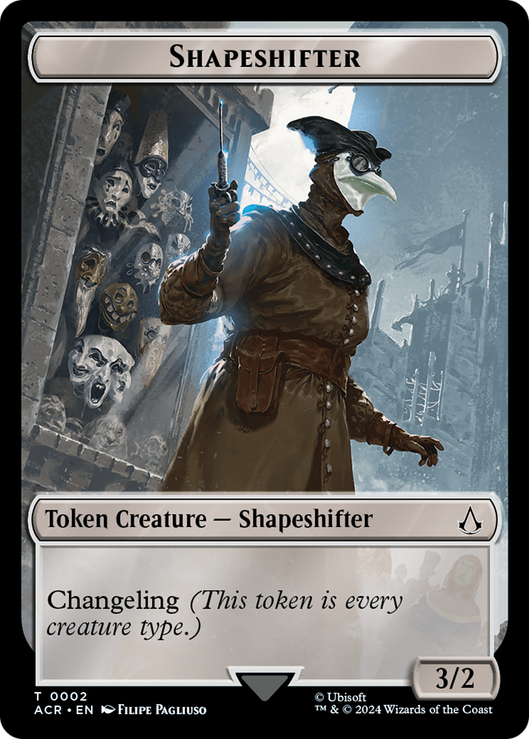 Shapeshifter Token [Assassin's Creed Tokens] | Rock City Comics