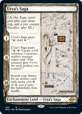 Urza's Saga (Sketch) [Modern Horizons 2] | Rock City Comics